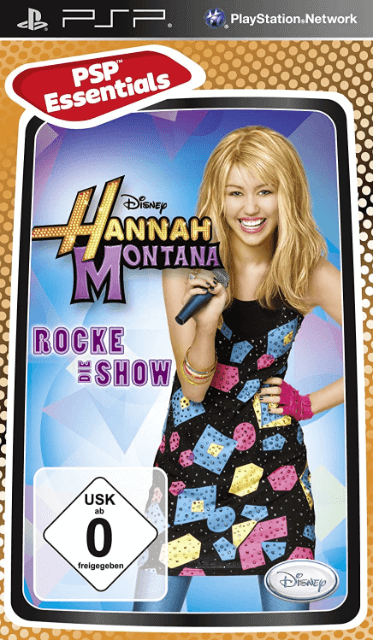 Disney Hannah Montana: Rocke die Show - PSP - Sony PlayStation Portable - Packshots