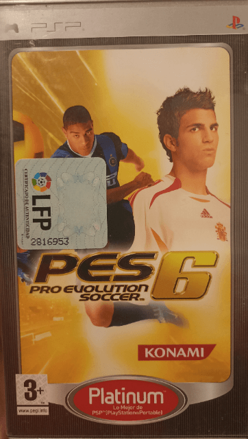 Pro Evolution Soccer 6 - PSP - Sony PlayStation Portable - Packshots