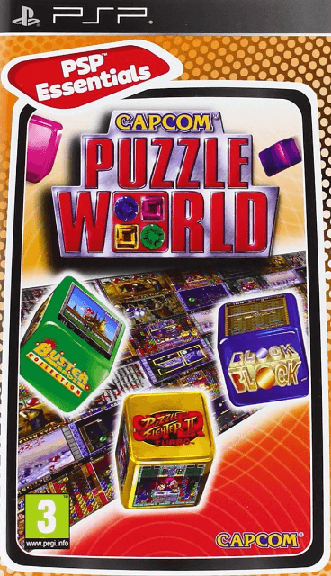 Capcom Puzzle World - PSP - Sony PlayStation Portable