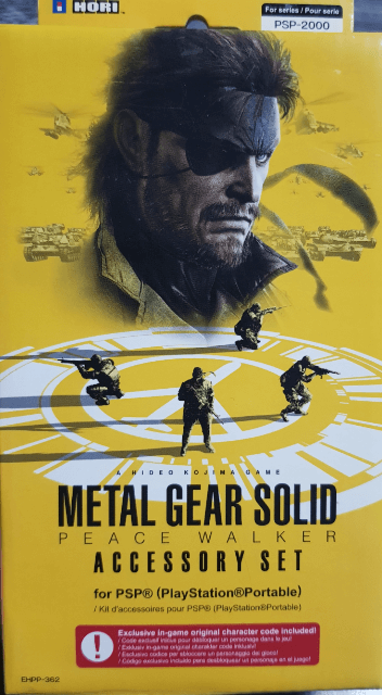 Metal Gear Solid Assessory set Peace Walker - PSP - Sony PlayStation Portable