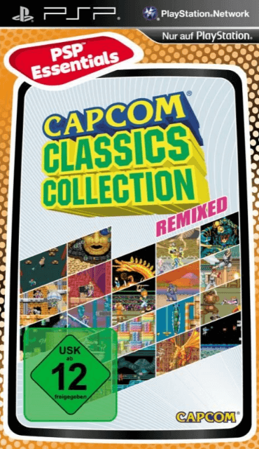 Capcom Classics Collection Remixed - PSP - Sony PlayStation Portable