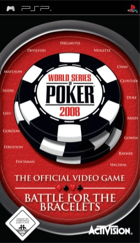 World Series of Poker 2008: Battle for the Bracelets - PSP - Sony PlayStation Portable