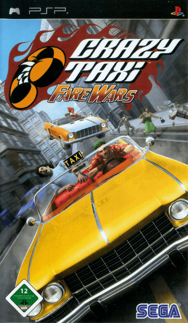 Crazy Taxi: Fare Wars - PSP - Sony PlayStation Portable
