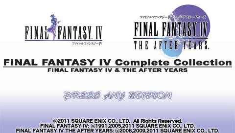 Final Fantasy IV Complete Collection - PSP - Sony PlayStation Portable - Titles