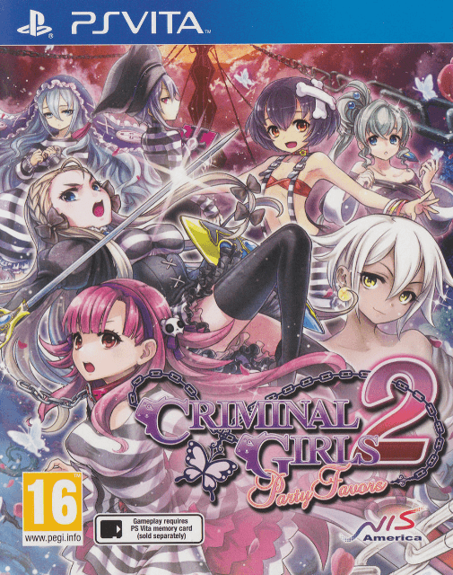 Criminal Girls 2: Party Favors - PSV - Sony PlayStation Vita