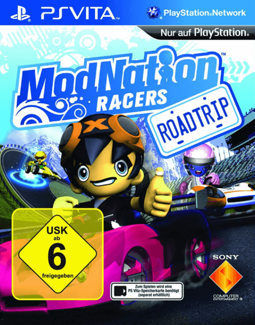 ModNation Racers: Road Trip - PSV - Sony PlayStation Vita - Packshots