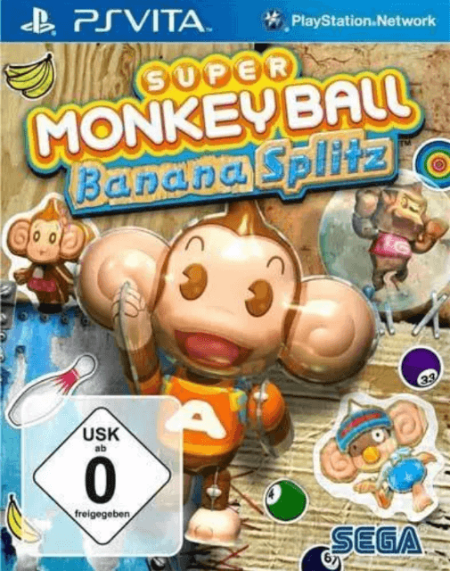 Super Monkey Ball: Banana Splitz - PSV - Sony PlayStation Vita