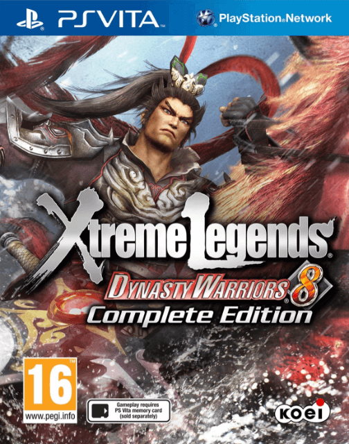 Dynasty Warriors 8: Xtreme Legends - PSV - Sony PlayStation Vita - Packshots