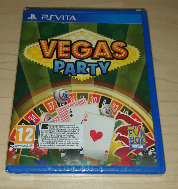 Vegas Party - PSV - Sony PlayStation Vita