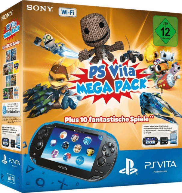 Sony PS Vita - PSV - Sony PlayStation Vita - Packshots