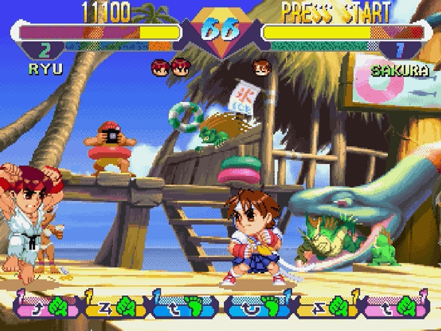 Pocket Fighter - SATURN - Sega Saturn - Ingames