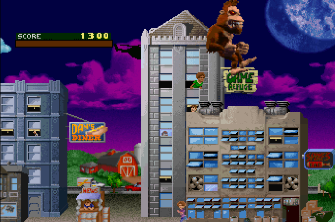 Rampage World Tour - SATURN - Sega Saturn - Ingames