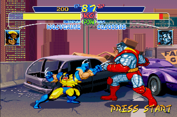 X-Men: Children of the Atom - SATURN - Sega Saturn - Ingames