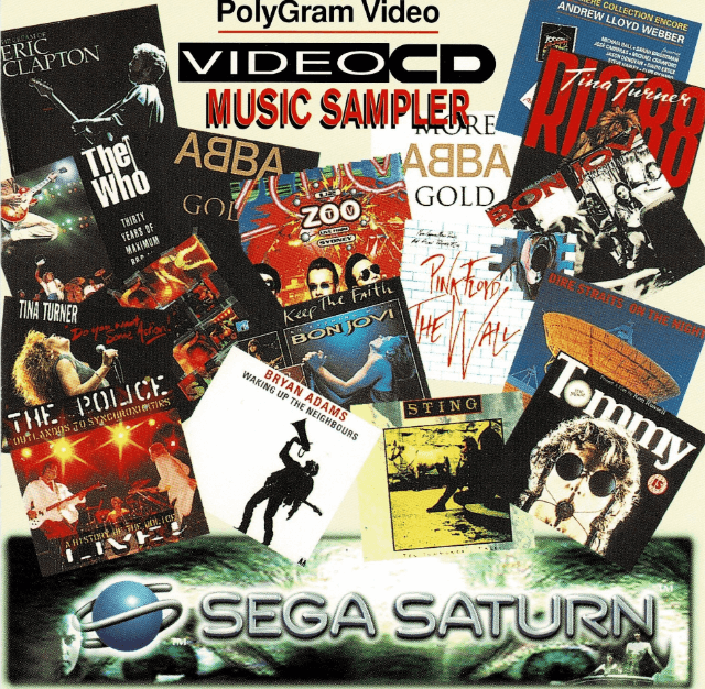 Polygram Video CD Music Sampler - SATURN - Sega Saturn