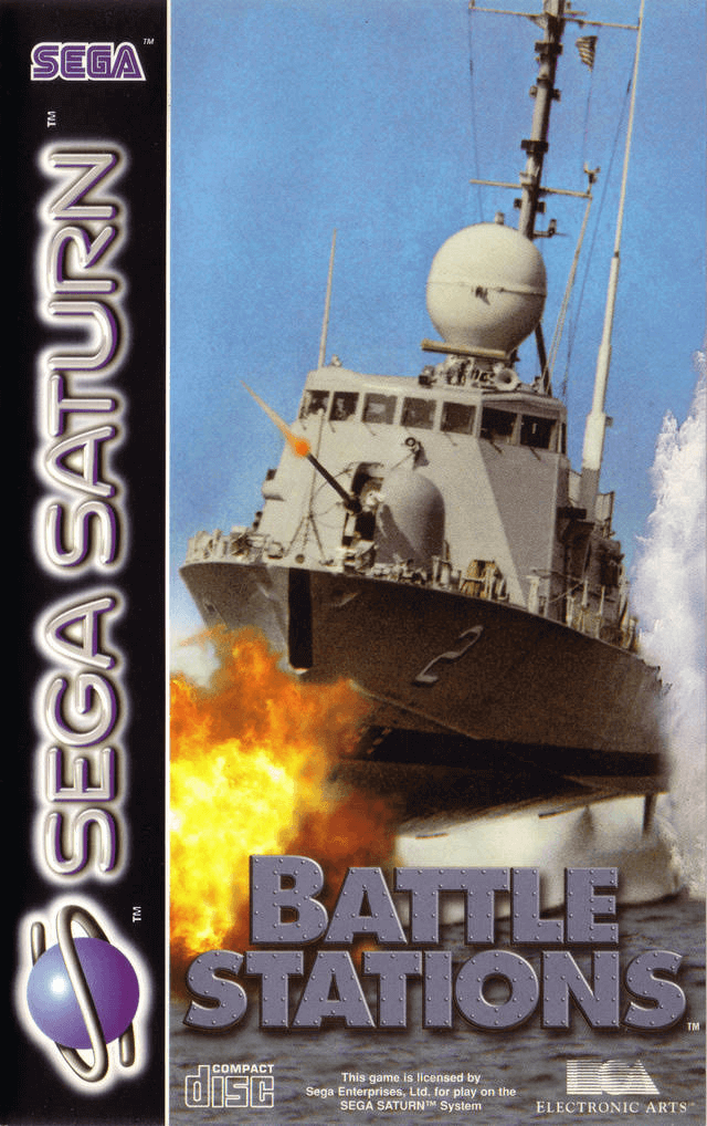 Battle Stations - SATURN - Sega Saturn - Packshots