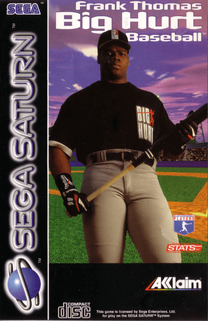 Frank Thomas Big Hurt Baseball - SATURN - Sega Saturn