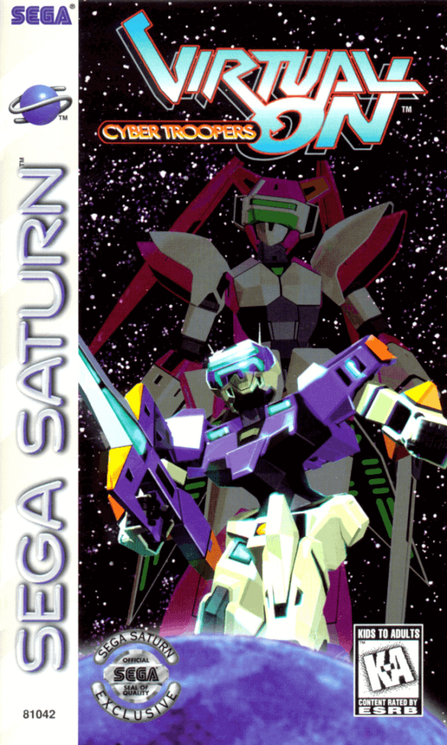 Virtual-On: Cyber Troopers - SATURN - Sega Saturn