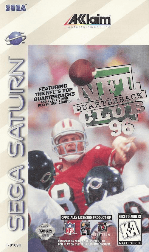 NFL Quarterback Club 96 - SATURN - Sega Saturn - Packshots