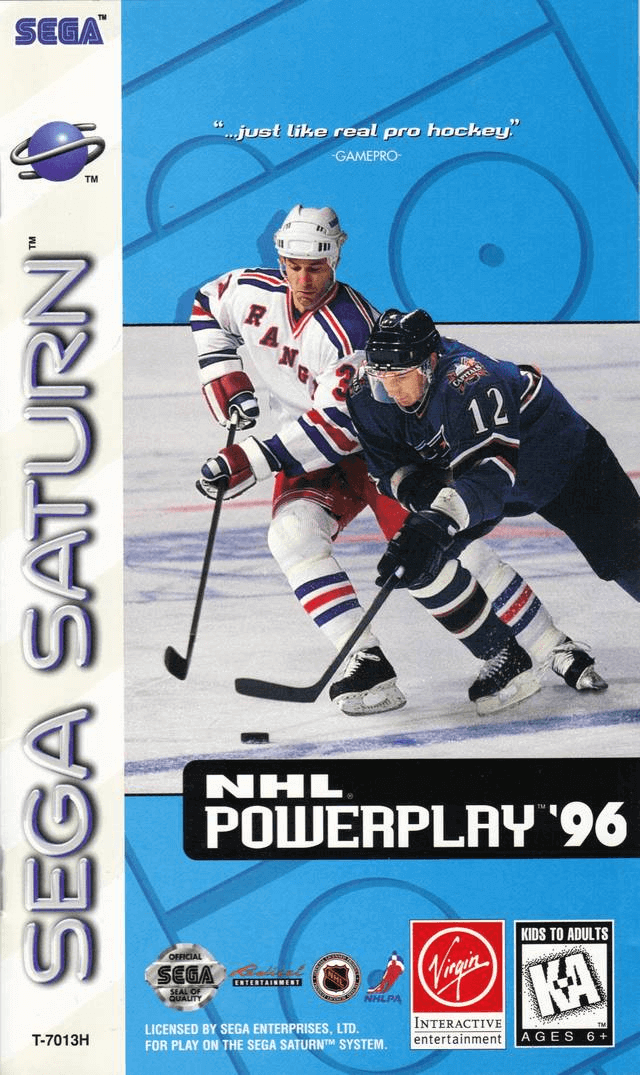 NHL PowerPlay '96 - SATURN - Sega Saturn - Packshots