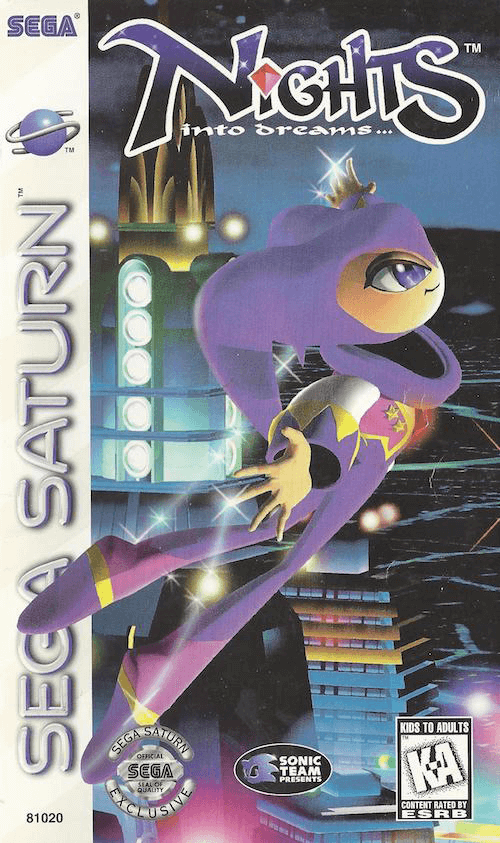 NiGHTS Into Dreams... - SATURN - Sega Saturn