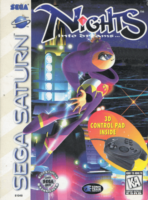 NiGHTS Into Dreams... - SATURN - Sega Saturn