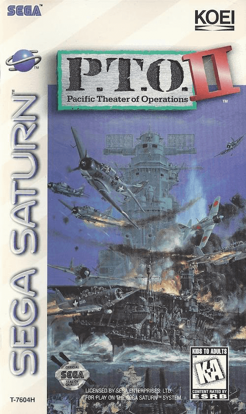 P.T.O. II: Pacific Theater of Operations - SATURN - Sega Saturn