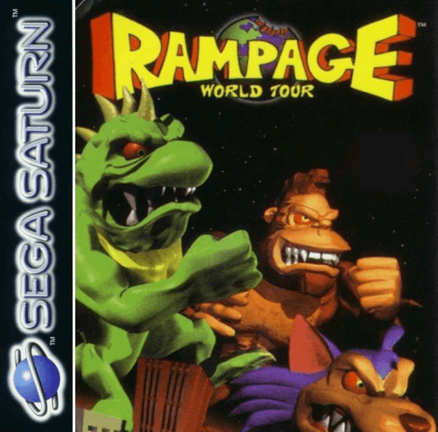 Rampage World Tour - SATURN - Sega Saturn - Packshots