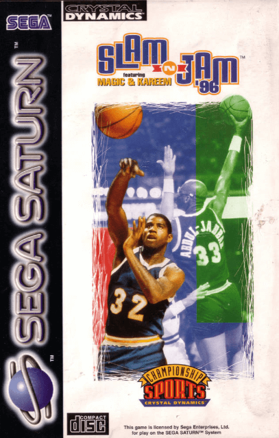 Slam 'n Jam '96 featuring Magic & Kareem - SATURN - Sega Saturn