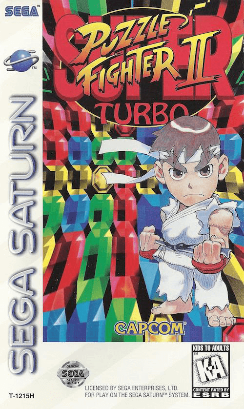 Super Puzzle Fighter II Turbo - SATURN - Sega Saturn - Packshots