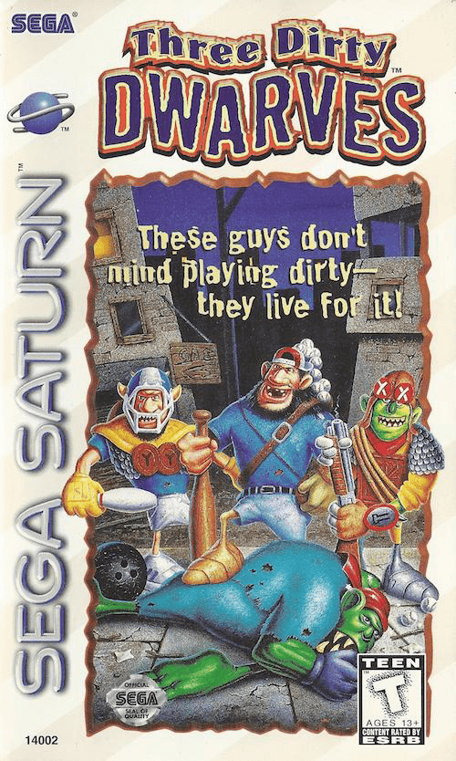 Three Dirty Dwarves - SATURN - Sega Saturn