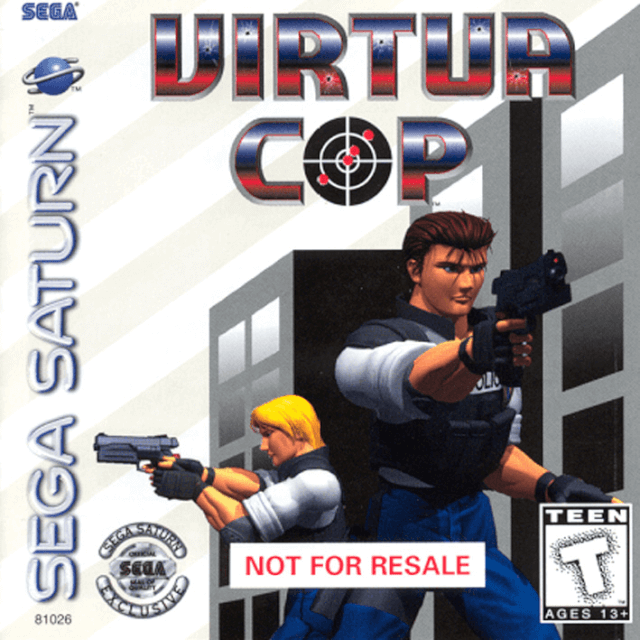 Virtua Cop - SATURN - Sega Saturn