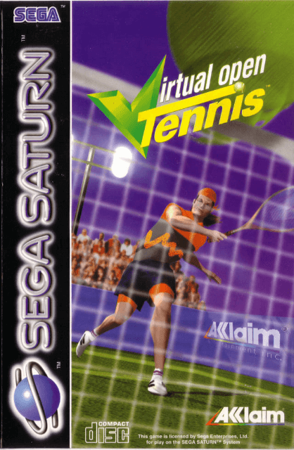 Virtual Open Tennis - SATURN - Sega Saturn