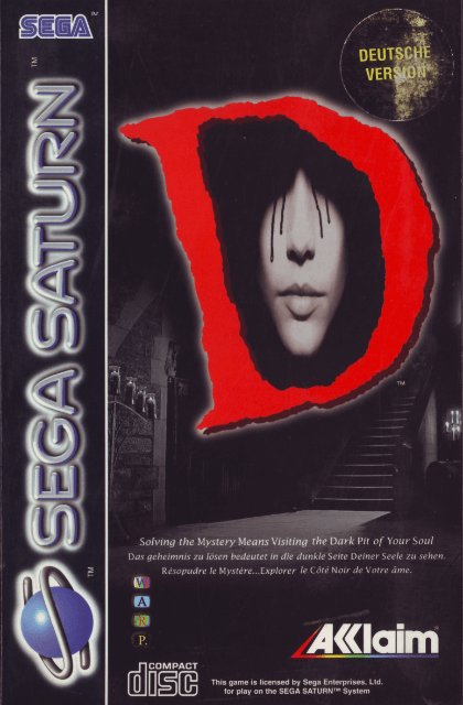 D - SATURN - Sega Saturn