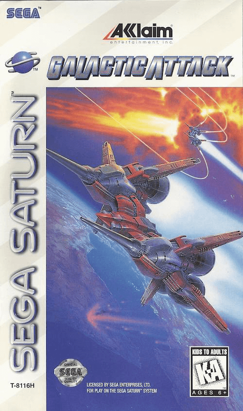 Galactic Attack - SATURN - Sega Saturn