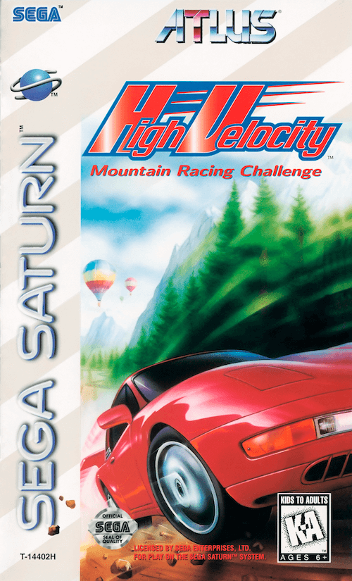 High Velocity: Mountain Racing Challenge - SATURN - Sega Saturn