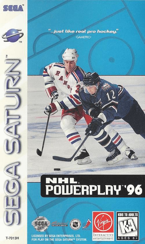 NHL PowerPlay '96 - SATURN - Sega Saturn