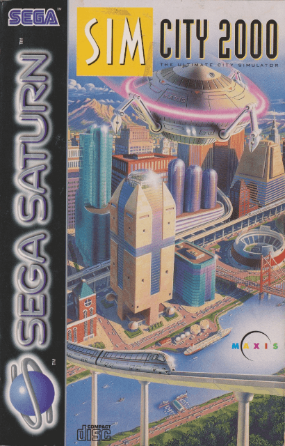 SimCity 2000 - SATURN - Sega Saturn