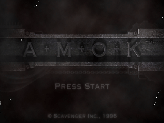 Amok - SATURN - Sega Saturn - Titles