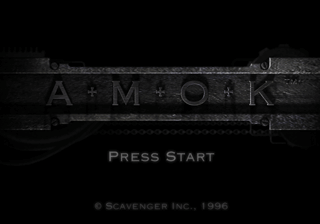 Amok - SATURN - Sega Saturn - Titles