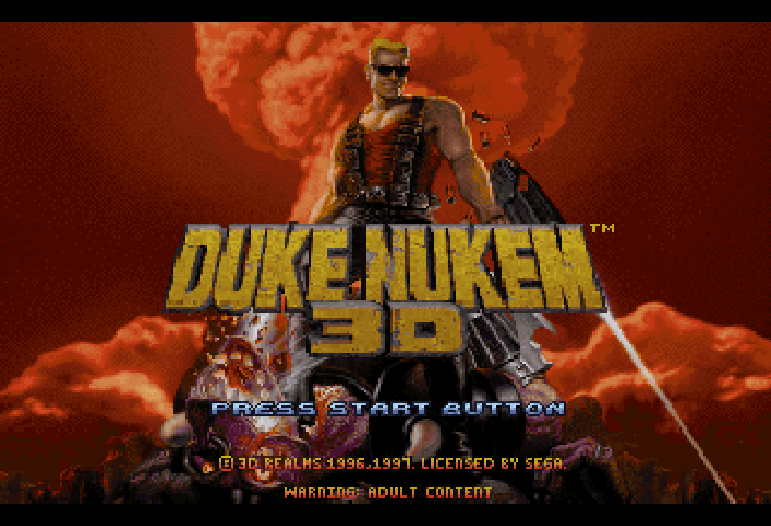 Duke Nukem 3D - SATURN - Sega Saturn - Titles