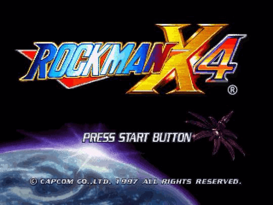 RockMan X4 - SATURN - Sega Saturn - Titles