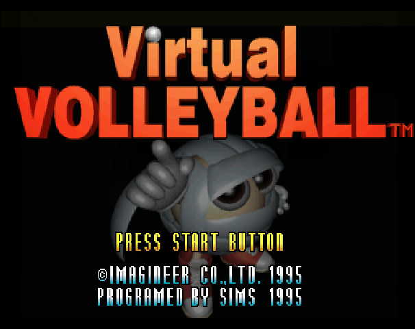 Virtual Volleyball - SATURN - Sega Saturn - Titles