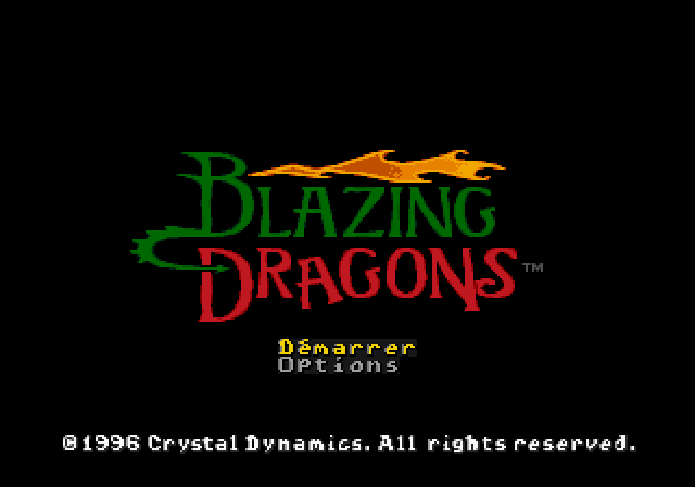 Blazing Dragons - SATURN - Sega Saturn - Titles
