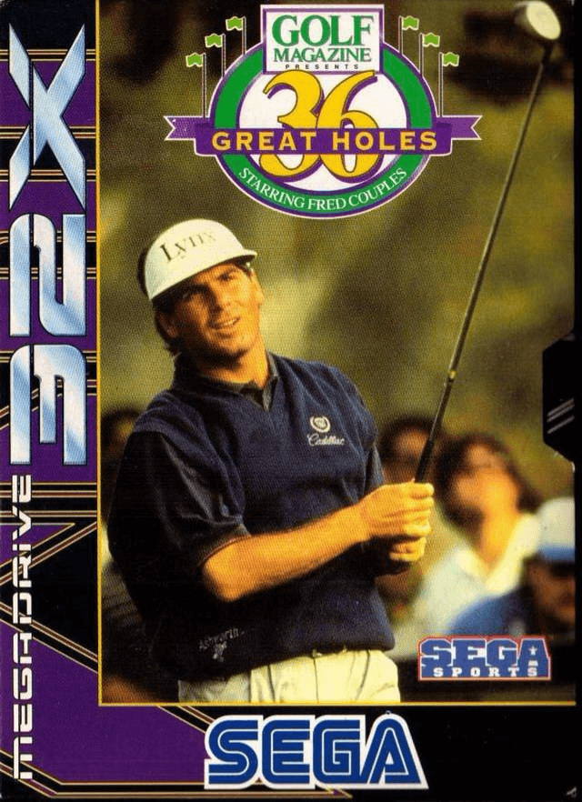 Golf Magazine: 36 Great Holes Starring Fred Couples - SEGA32X - Sega 32X