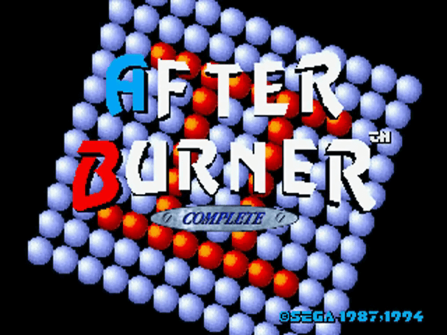 After Burner Complete - SEGA32X - Sega 32X - Titles