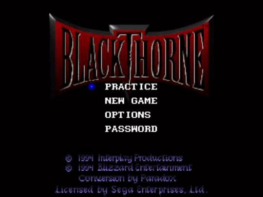 Blackthorne - SEGA32X - Sega 32X - Titles
