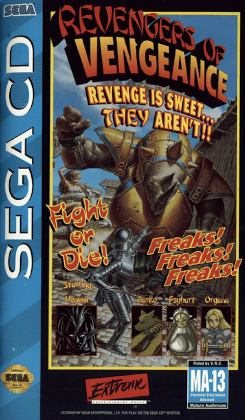 Revengers of Vengeance - SEGACD - Sega CD