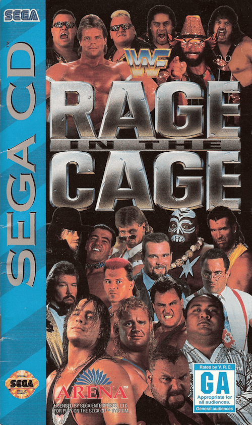 WWF Rage in the Cage - SEGACD - Sega CD