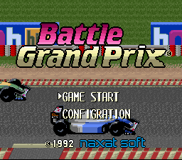 Battle Grand Prix - SFC - Nintendo Super Famicom - Titles