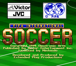 FIFA International Soccer - SFC - Nintendo Super Famicom - Titles
